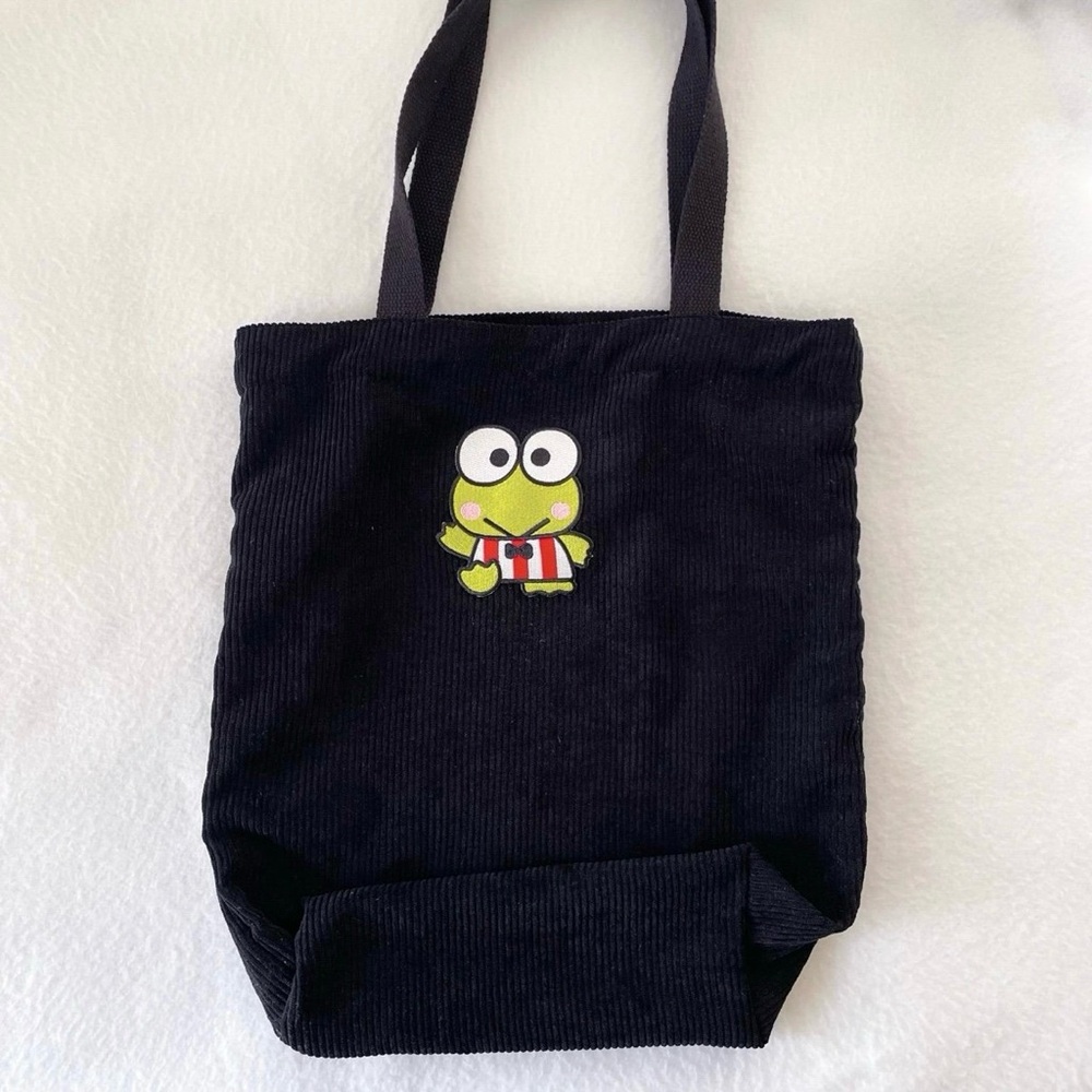 Old Navy Corduroy Tote Bag with Kerropi Patch